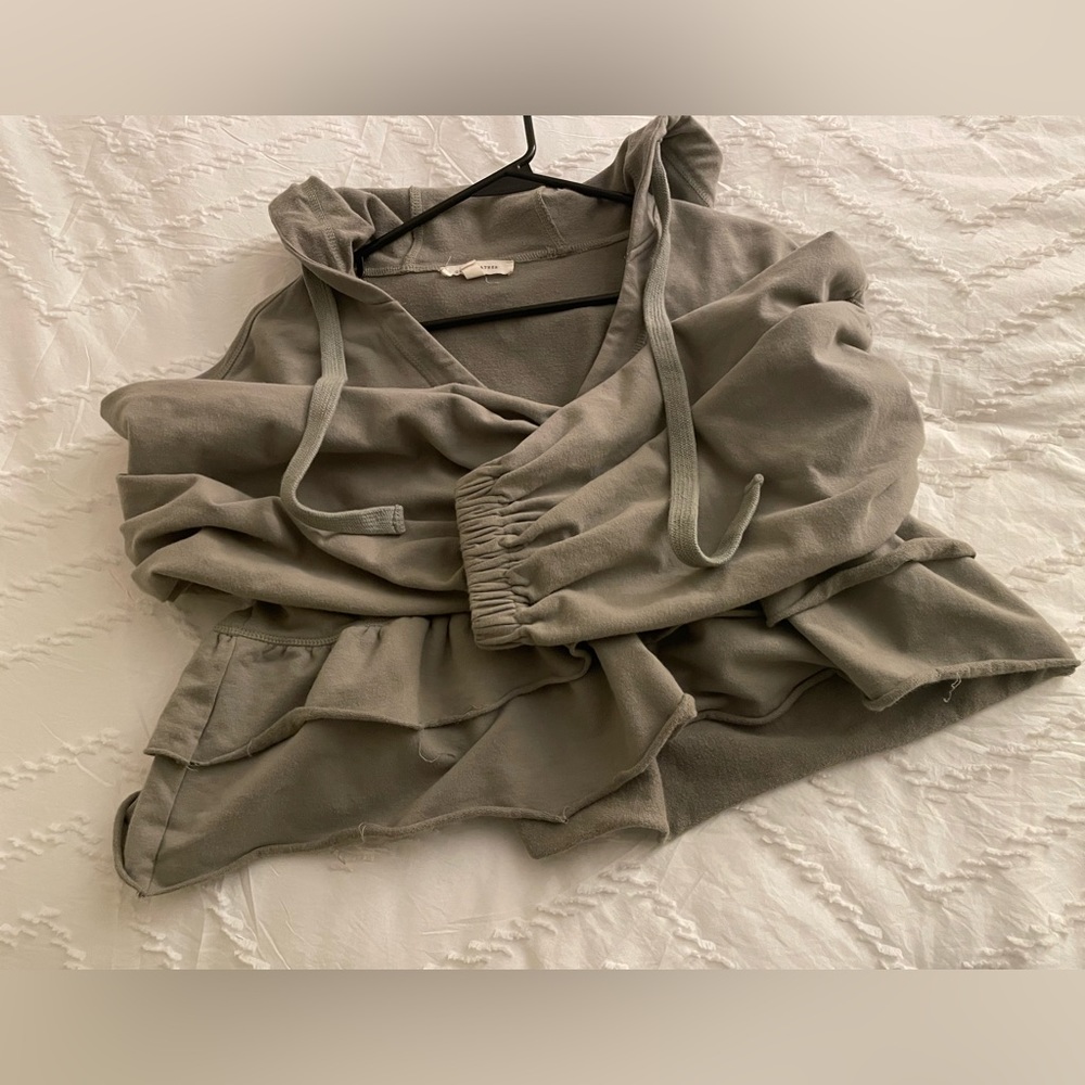 SOLD Oversized Swing Sweater-Sage green.